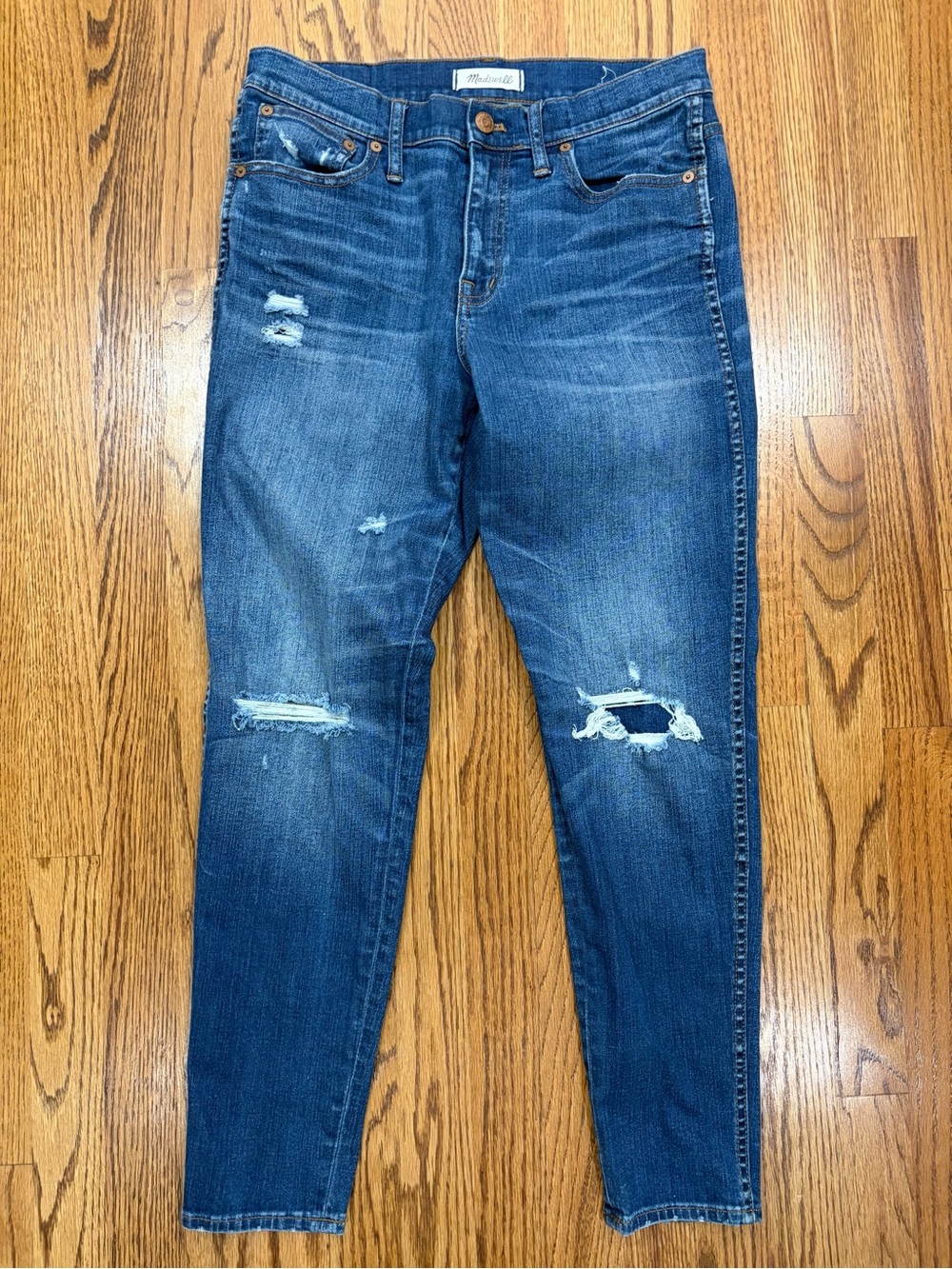 Madewell High Riser Skinny Skinny Jeans (30)